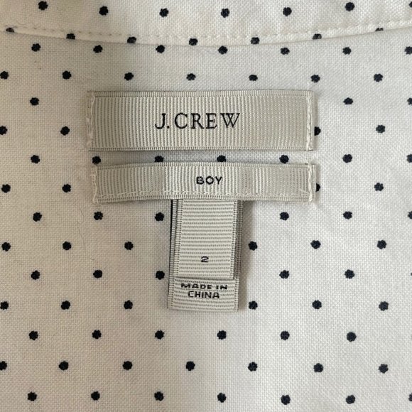 J. Crew Polka Dot Button Down Shirt - Picture 6 of 13